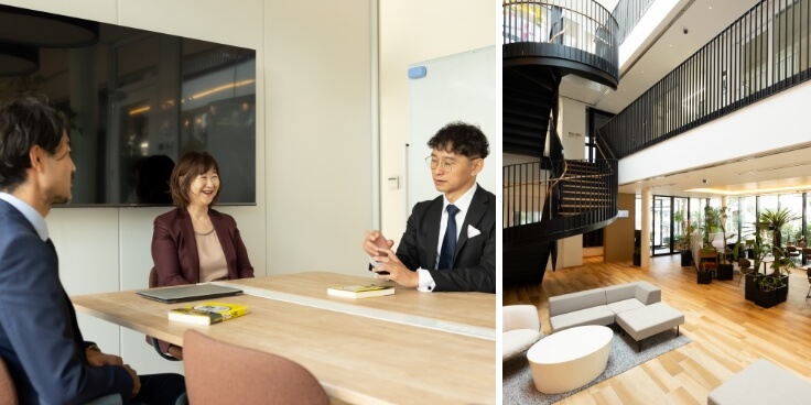 SCAiでの授業の様子や内観